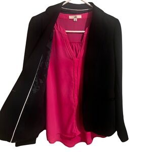 Women’s Banana Republic Black Blazer & Pink Shirt: coming soon! EUC!